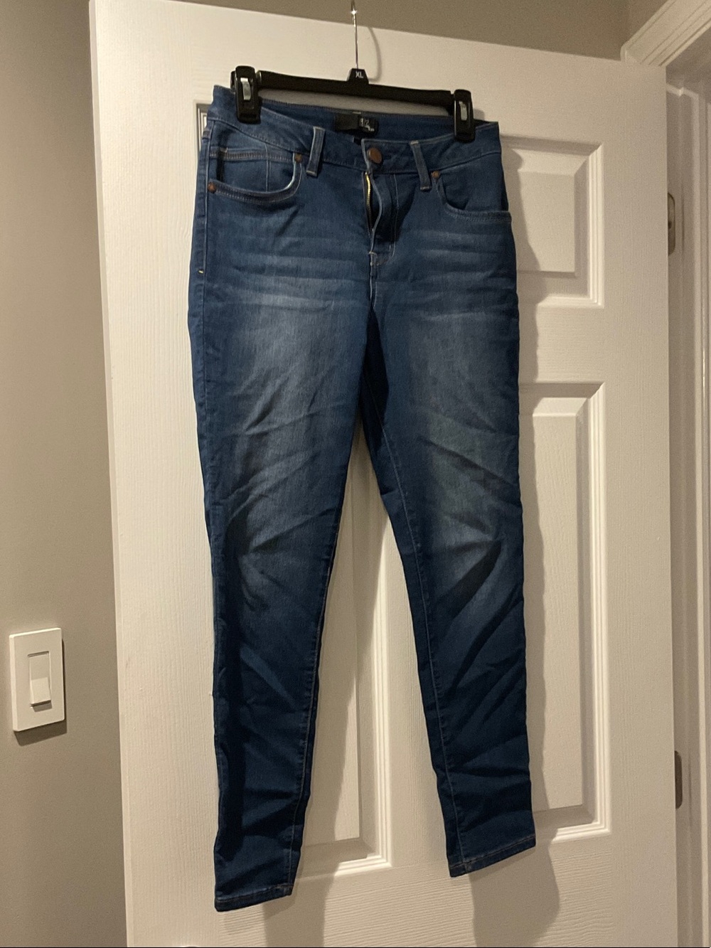 1822 Denim Dark Blue Skinny Jeans